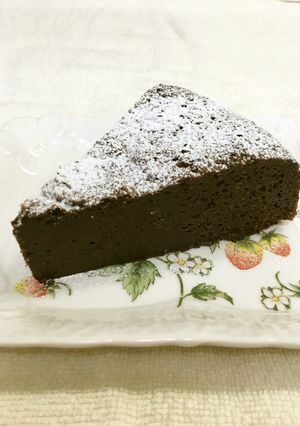 面倒くさがり屋さんのガトーショコラ♪-レシピのメイン写真