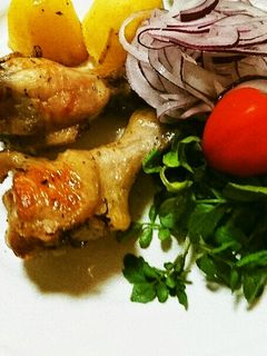 鶏手羽元とじゃがいものオーブン焼き-レシピのメイン写真