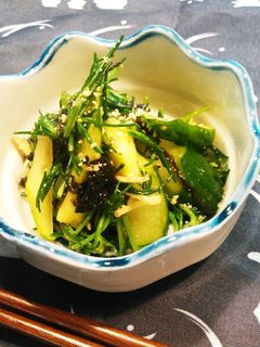 おかひじきと胡瓜の和え物-レシピのメイン写真