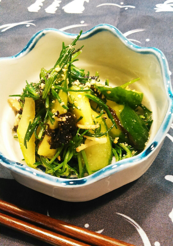 おかひじきと胡瓜の和え物-レシピのメイン写真