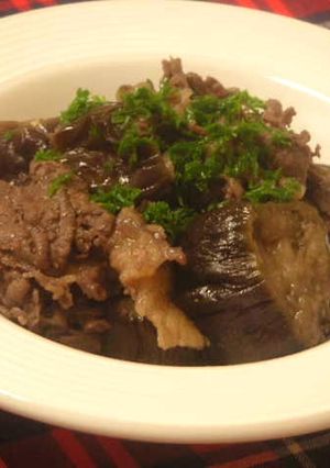 ■牛肉と茄子の赤ワイン煮■-レシピのメイン写真