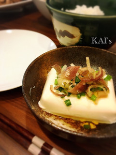 塩味豆腐♡ゴマ油と塩の冷奴♡-レシピのメイン写真