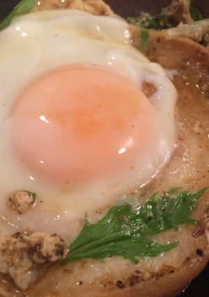 車麩の和風目玉焼き-レシピのメイン写真