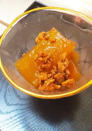 スイカの皮のとろとろ煮(圧力鍋使用)-レシピのメイン写真
