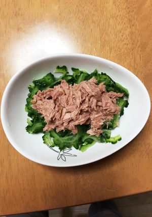 ゴーヤのシーチキンお浸し-レシピのメイン写真