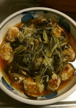 ３月３１日晩飯【肉団子の甘辛ダレ】-レシピのメイン写真