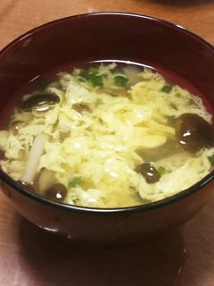 楽ちん☆しめじと卵のスープ-レシピのメイン写真