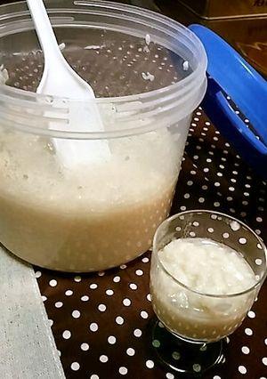 ヨーグルティアde生甘酒（食べる甘酒）♪-レシピのメイン写真