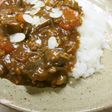 トマトとひき肉のカレー