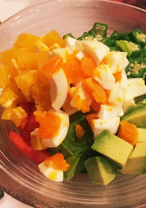 夏野菜のネバネバサラダ-レシピのメイン写真
