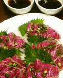 六甲牛で簡単美味しい牛タタキ風♪