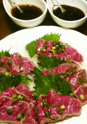六甲牛で簡単美味しい牛タタキ風♪-レシピのメイン写真