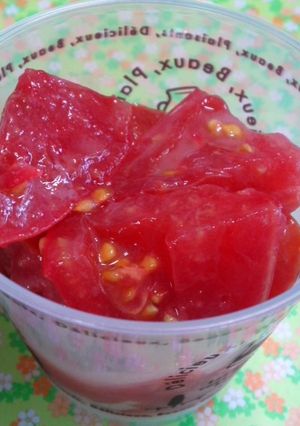 トマトのカルピス漬け-レシピのメイン写真