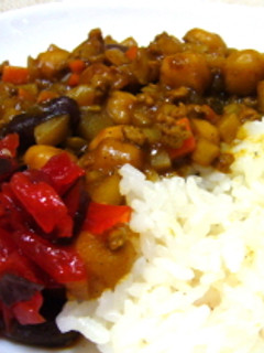 お豆が主役のスピードドライカレー-レシピのメイン写真