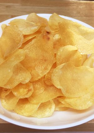 超簡単！無添加！ポテトチップス-レシピのメイン写真