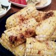 揚げ焼きスパイシーマヨチーズとうもろこし