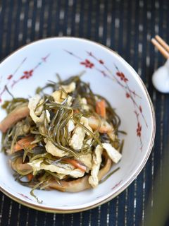 減塩切り昆布とさつま揚げの煮物【作りおき-レシピのメイン写真