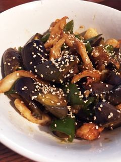 簡単!茄子ピーマン竹輪の甘味噌炒め☆-レシピのメイン写真