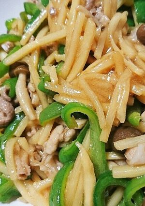 簡単！時短！子どもよろこぶ♡青椒肉絲-レシピのメイン写真