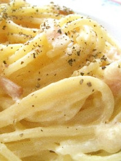 簡単♪フライパン一つでカルボナーラ-レシピのメイン写真