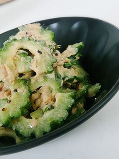 ゴーヤのシーチキンマヨ炒め-レシピのメイン写真