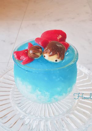 デコ白玉ポニョ ∈( ⊙____ ⊙)∋-レシピのメイン写真