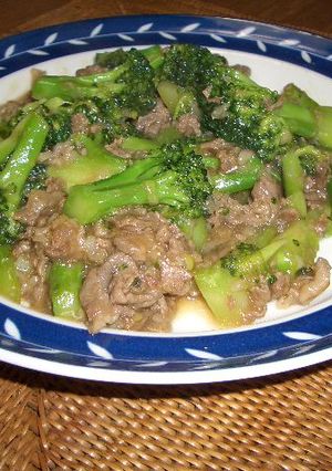 牛肉とブロッコリーのオイスター炒め-レシピのメイン写真