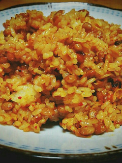 納豆キムチ炒飯-レシピのメイン写真