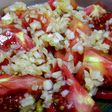 トマトの甘サラダ