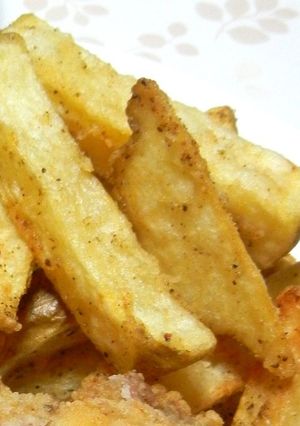図解☆ポテトフライ その１-レシピのメイン写真