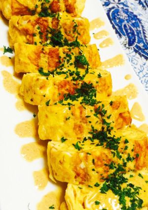 卵焼きみたいなチーズオムレツ！-レシピのメイン写真