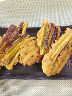 我が家のお芋のてんぷら-レシピのメイン写真