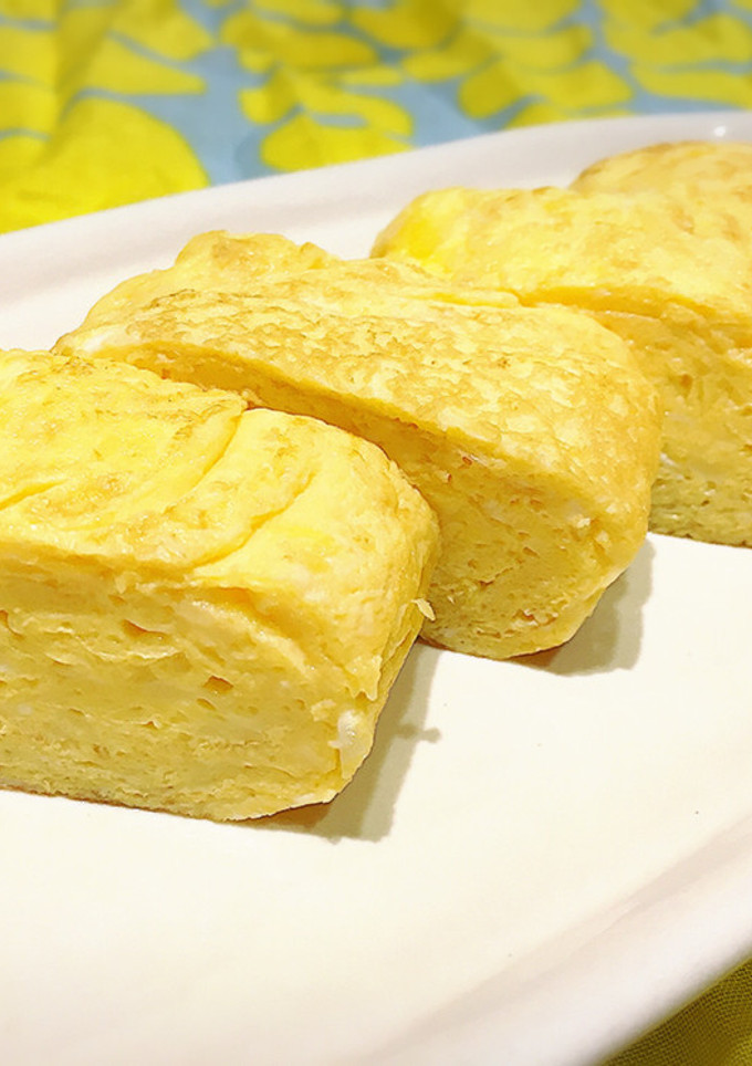 卵豆腐でふわふわだし巻き卵☆-レシピのメイン写真