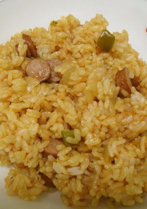 ジャンバラヤ　★宇都宮給食-レシピのメイン写真