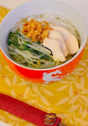 香りも楽しむ！ハーブティーのフォー-レシピのメイン写真