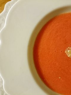 トマトとスイカの冷たいスープ-レシピのメイン写真