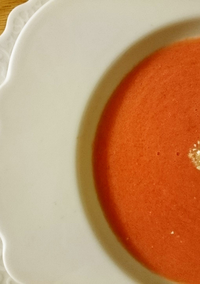 トマトとスイカの冷たいスープ-レシピのメイン写真