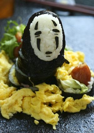 カオナシのキャラ弁♥-レシピのメイン写真