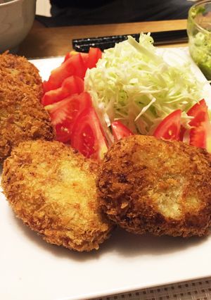 燻製ひき肉のコロッケ♪-レシピのメイン写真
