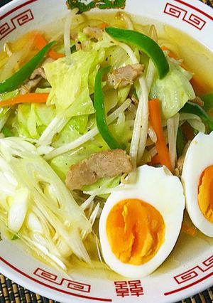 おうちで簡単にお店の味！本格塩ラーメン-レシピのメイン写真