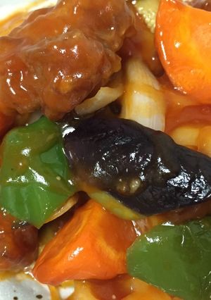 野菜ゴロゴロ鶏から揚げの酢鶏-レシピのメイン写真