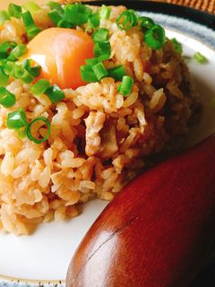 チキンラーメンで作る!キムチ炊き込み御飯-レシピのメイン写真