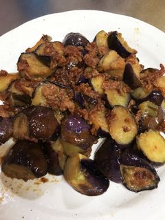 【茄子の肉味噌炒め】-レシピのメイン写真