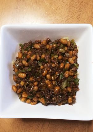 肉納豆-レシピのメイン写真