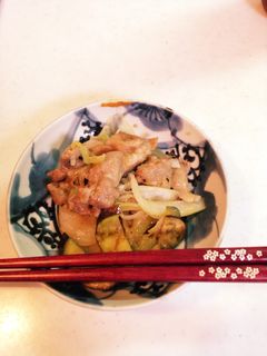 生姜焼きタレで★夏野菜入り生姜焼き-レシピのメイン写真