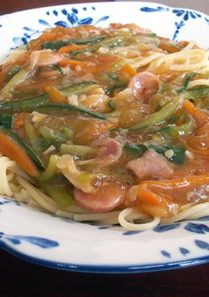 中華あんかけスパゲティ-レシピのメイン写真