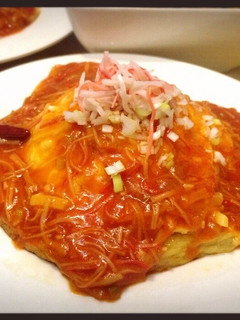 簡単☆天津飯甘酢餡かけ-レシピのメイン写真