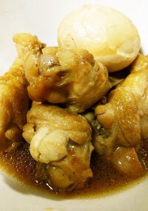 食欲ないときに！手羽元お酢のさっぱり煮♪-レシピのメイン写真