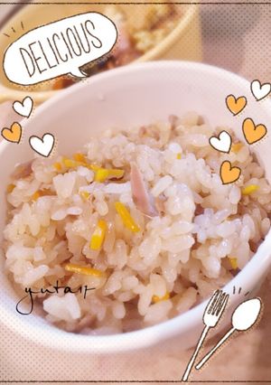 ツナの炊き込みご飯-レシピのメイン写真