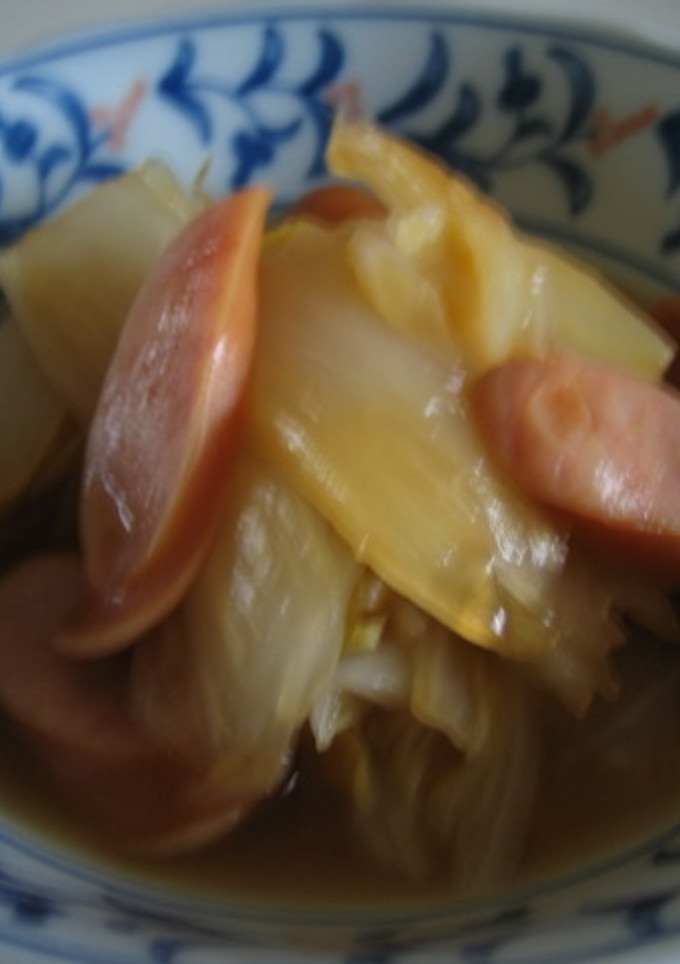 超簡単！白菜の蒸し煮-レシピのメイン写真
